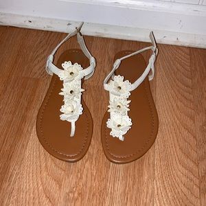 Flower sandals